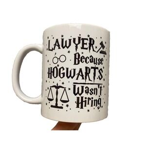Harry Potter Coffee Cup Tea Mug Funny Lawyer Attorney Hogwarts Gift 11 oz.‎ NEW